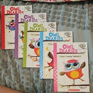 Scholastic Owl Diaries Colorful Book Set
